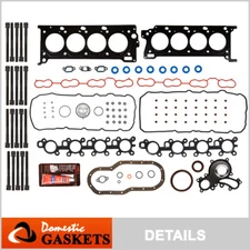 Fits 07-09 Toyota Tundra Sequoia Lexus 5.7L DOHC Full Gasket Set Bolts 3URFE