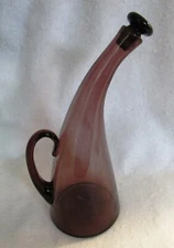 VINTAGE BLENKO 12" BENT TOP DECANTER WINSLOW ANDERSON