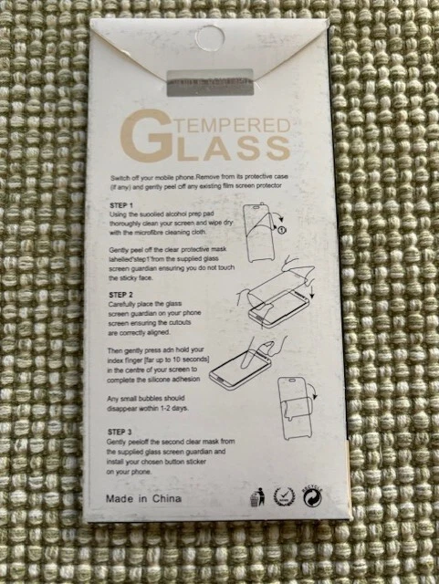 Unipha Universal Tempered Glass 9H 2.5D for Samsung A22 (6pk) - Image 2 of 2