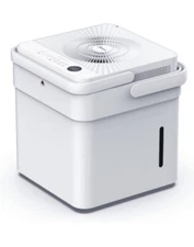 Midea 50 Pint Cube Dehumidifier with Pump - White