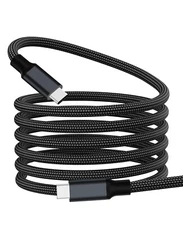USB-C to C Anti-Tangle Self-Shrink Braided Fast Charging Cable for iPhone 17/16