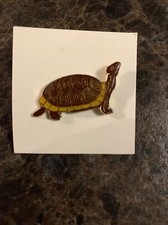 Turtle Tortoise Pin Back Lapel Pin
