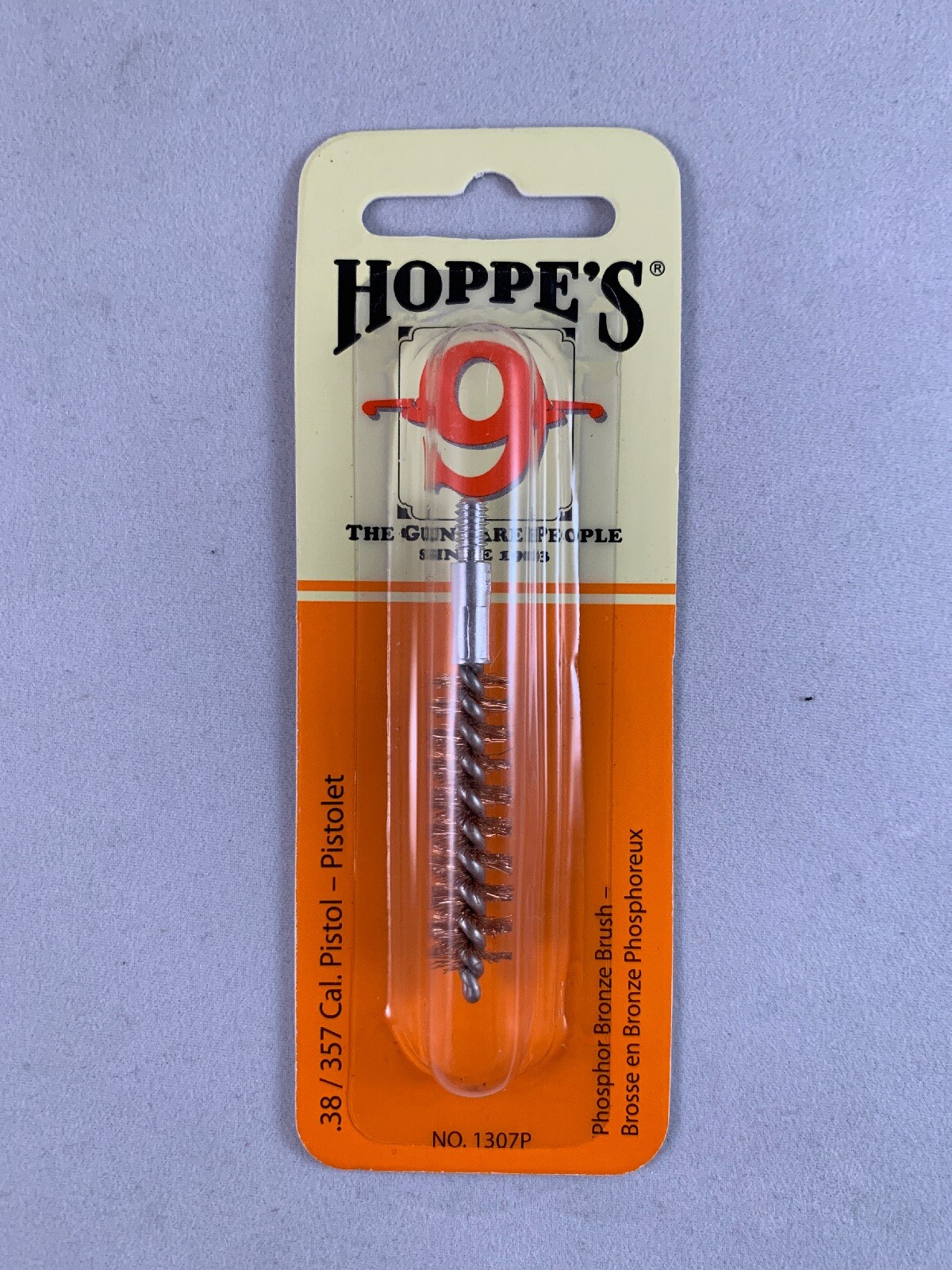 Hoppe's 9mm Phosphor Bronze Bore Brush – Lot Of 4, Model 1307AP For Pistol Cleaning