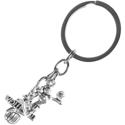  Backpack Volleyball Keychain Ring Small Item Decoration Decorative