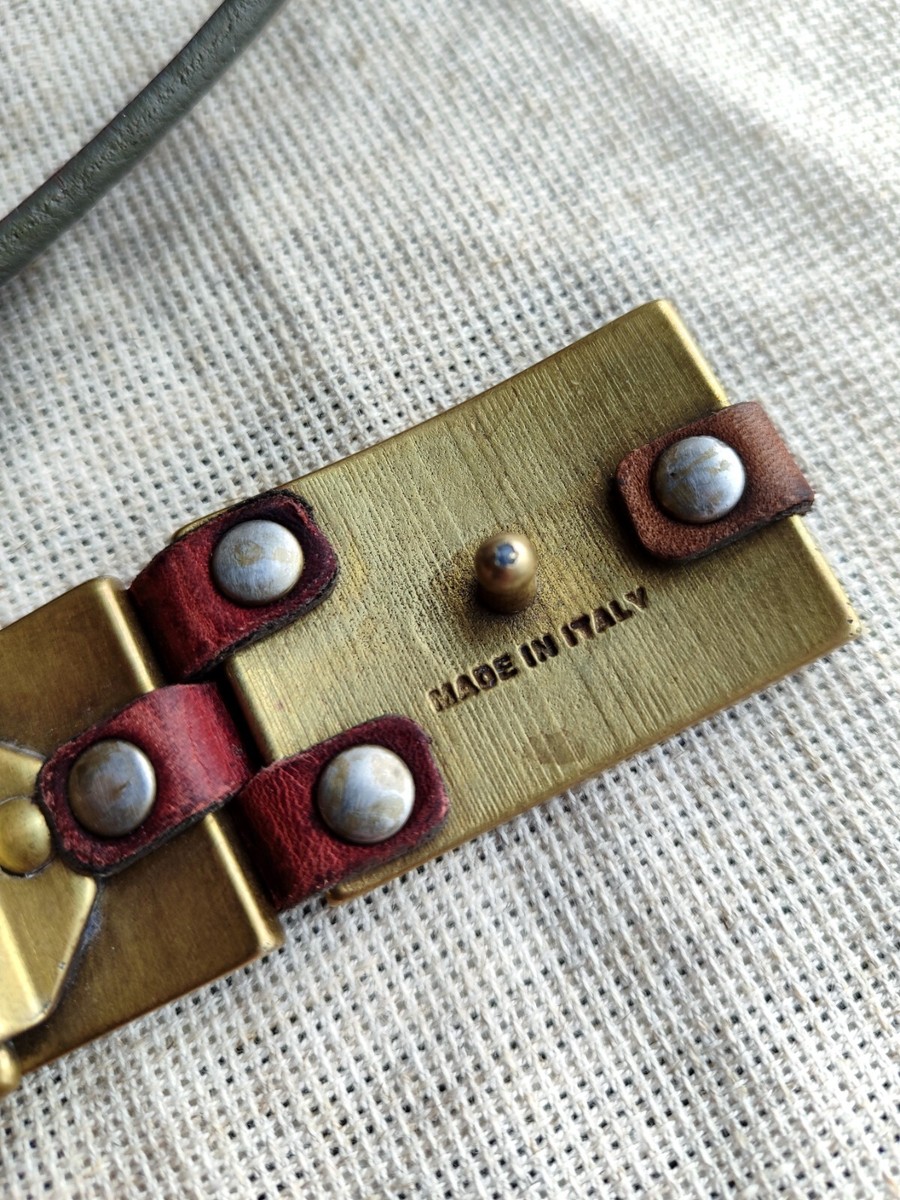 VINTAGE Diesel Italy Leather Strap 118cm “Only the Brave