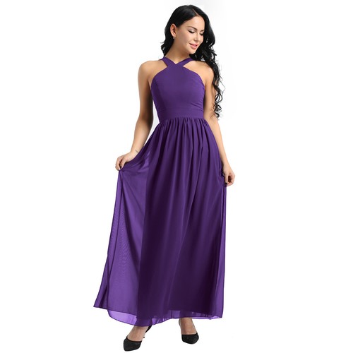 Women Ladies Formal Wedding Bridesmaid Dress Evening Party Prom Gown Cocktail - Bild 32 von 78