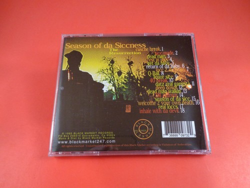 Brotha Lynch : Season Of Da Siccness (CD SUPER RARE NEUF-ouvert) Mr Doctor, Siccx - Photo 3/7