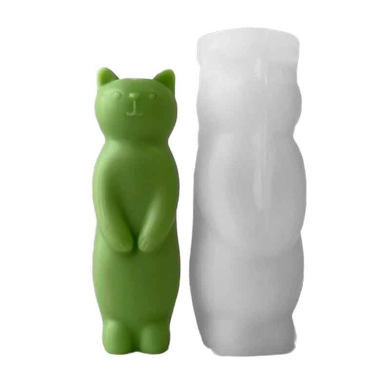 Clay Moulds Silicone Resin Molds Craft Project Moulds Cats Shape Crafting Molds