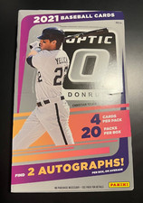 2021 PANINI OPTIC DONRUSS MLB Baseball Pack from a Hobby Box ❄️