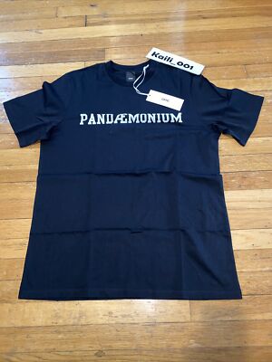 OAMC Pandaemonium T Shirt Size XL Tee Black BB