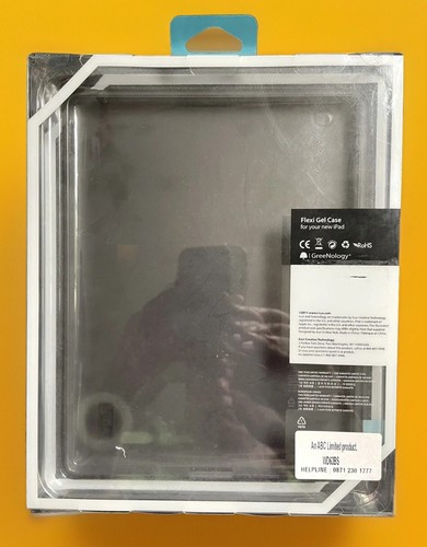 iPad Flexi Gel Case iLuv NEW Secure Silicone iPad Cover Space Grey FREE P&P BNIB - Picture 3 of 10