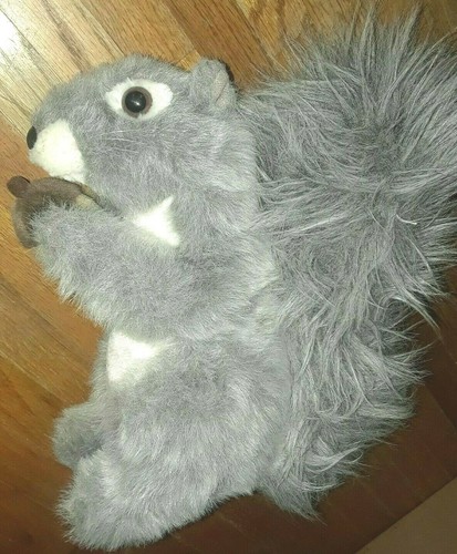 realistic squirrel plush