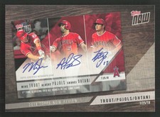 2019 Topps Mike Trout Albert Pujols Shohei Ohtani 2018 Topps Now Review #TN-9