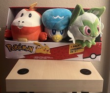 Pokemon Center Paldean Starter Plush 9 Fuecoco, Sprigatito, Quaxly 2 More 5