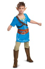 Link Zelda Breath of the Wild Classic Child Costume