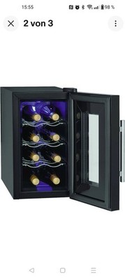 Proficook PC-WK 1232 Schwarz Neu&OVP Flaschen Kühlschrank