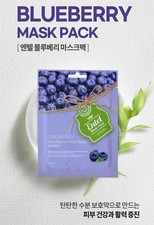 Blueberry Mask Pack Skin Plumping Boost Face Mask Sheet 3pcs