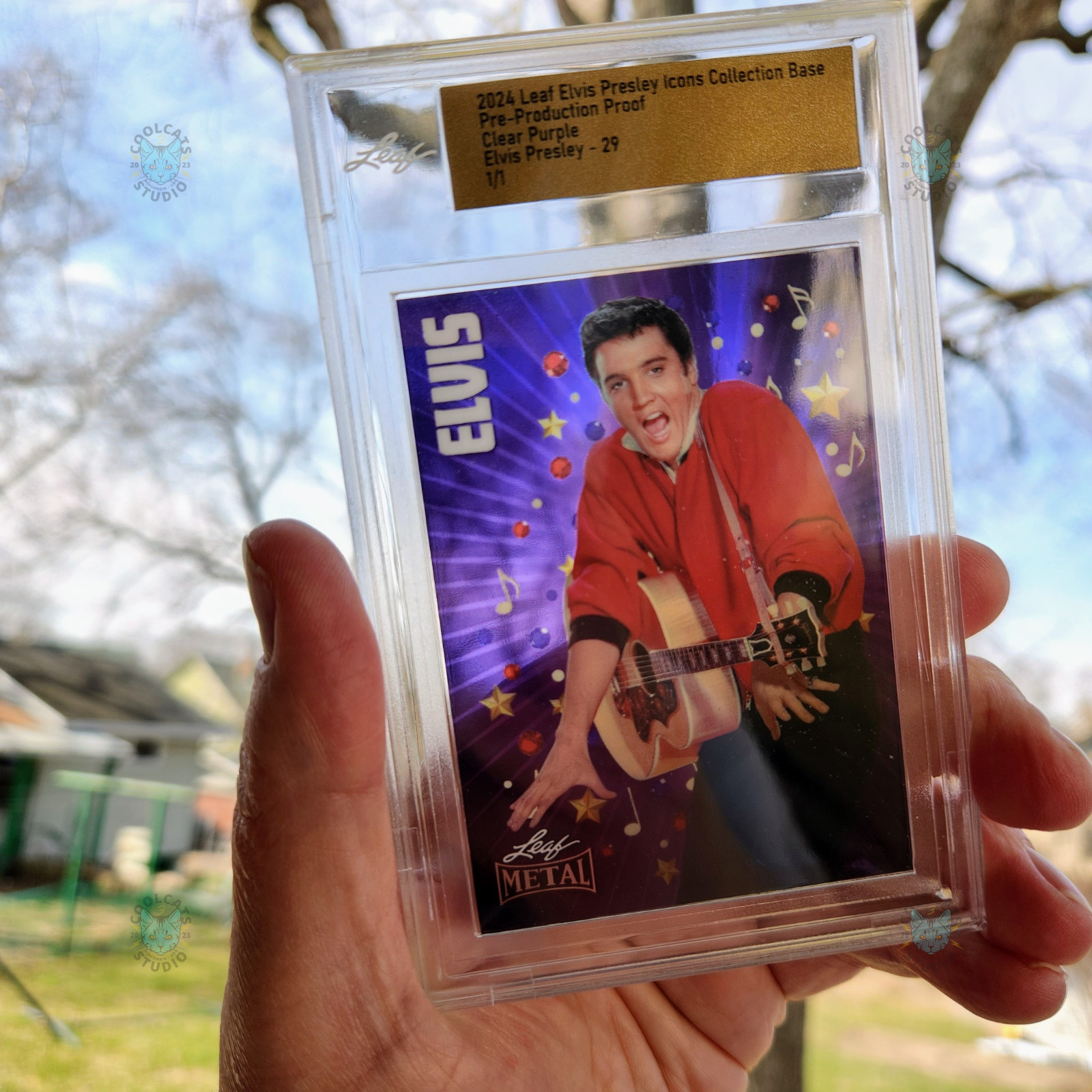 2024 Leaf Elvis Presley Icons Collection - Entertainment Card