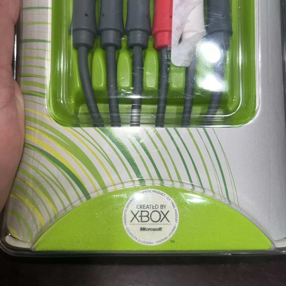 NEW Microsoft Xbox 360 Component HD AV Cable Factory Sealed - Image 3 of 4