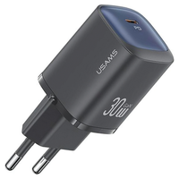Usams 30W Gan USB-C NetzladegeräT Schwarz CC251