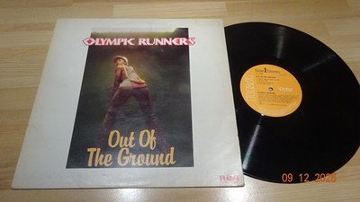 OLYMPIC RUNNERS-OUT OF THE GROUND-8 TRACKS-RCA-1979--12'' VINYL LP-V/G+