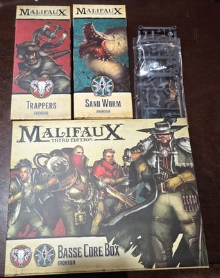 Malifaux 3rd and 4th Edition Frontier Lot Basse Worm Trappers