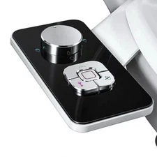 SAMODRA Bidet Attachment–Cold Water, Self-Cleaning Dual Nozzles Pressure Control