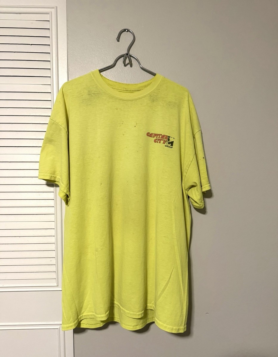 VTG Thrashed Capital City Crane T-Shirt XL