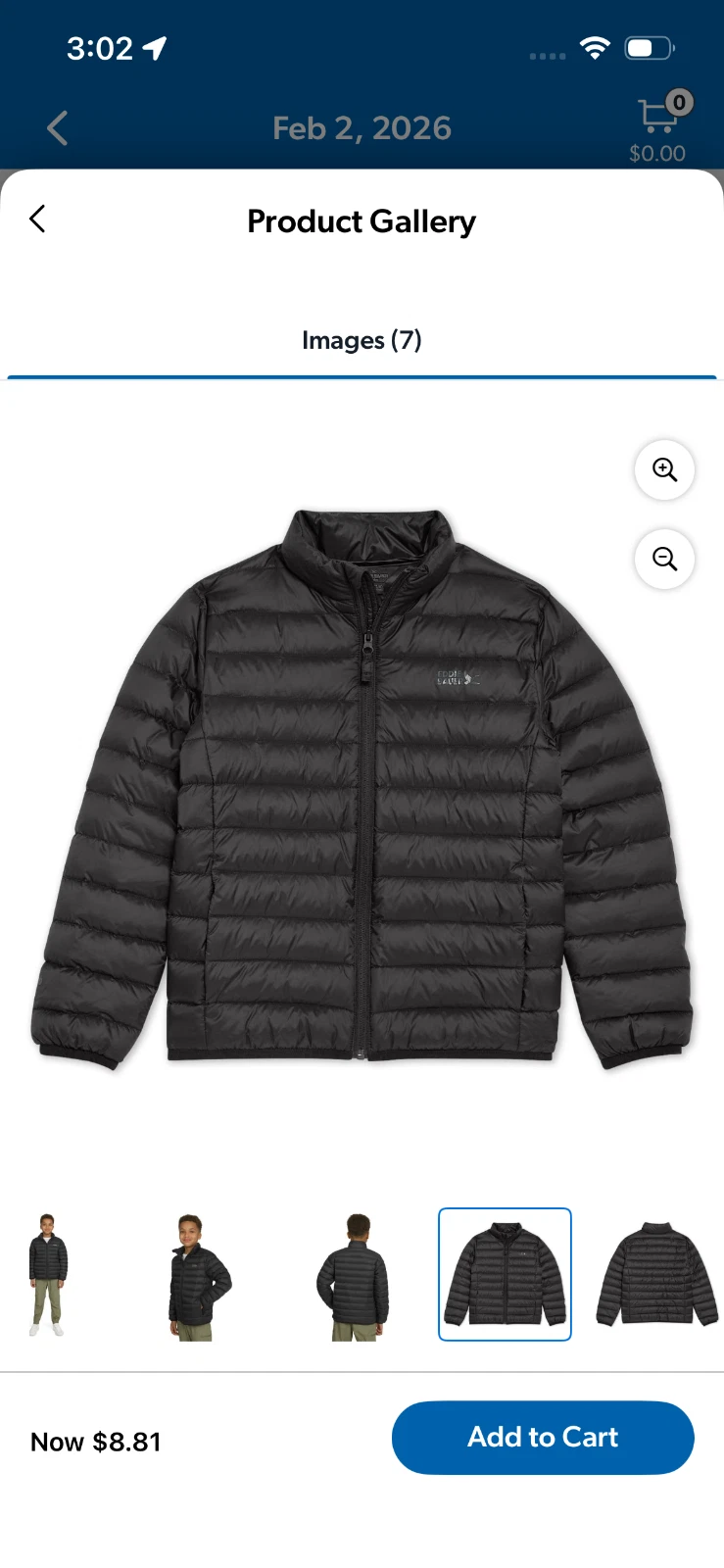 Eddie Bauer Boys Down Packable Jacket NWT
Opens in a new window or tab