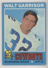 1971 Topps Walt Garrison #8 0q1p