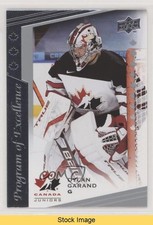 2021 Upper Deck Team Canada Juniors Dylan Garand #132 READ 0w6