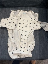 Happiest Baby Sleepea Swaddle White Black Planets Medium