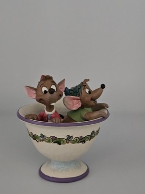 Jaq And Gus ''Tea For Two'' Disney Showcase Collection Multicolor Cinderella 