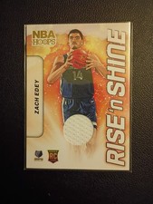 2024-25 Panini Nba Hoops - Rise N Shine Memorabilia Zach Edey #RSM-ZEG (MEM, RC)