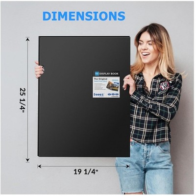 Document Display Book 18x24 - 30 Plastic Sleeves, 60 Pages