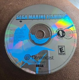 Sega Dreamcast: Sega Marine Fishing Game (Loose Disc).