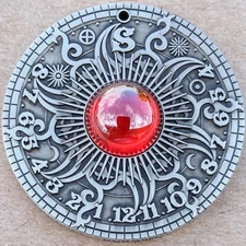 Geocoin Club (GCC) January 2017 Geocoin - Activated & Adoptable - TB8AD5R