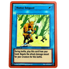 Minotaur Bodyguard 016/150 Common Ward TCG Trading Card Game 2nd Ed Gen 1 - NM
