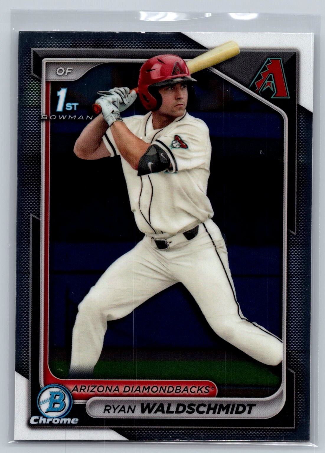 2024 bowman draft baseball ryan waldschmidt 1st chrome rookie card #18