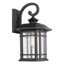 Outdoor Wall Lights for House, 1-Light Exterior Wall Sconce Black Finish with...