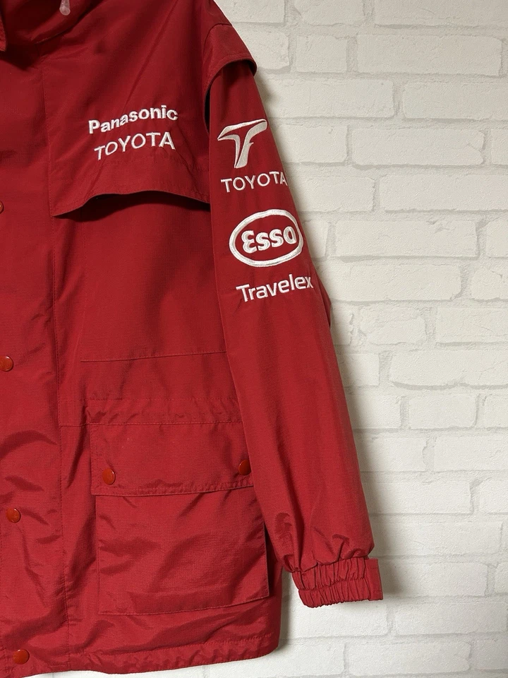 Chaqueta De Colección Panasonic Toyota Racing Fórmula 1 F1 Team Roja Talla S Hecha en Italia Foto 4 de 4