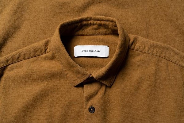 Men Norse Projects Shirt Brown Cotton 36 / S / 44