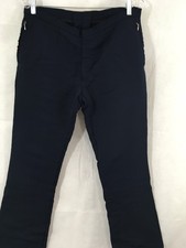 Vintage SWISS MADE SPINNERIN Woman  s Stirrup/Ski Pants WARM 34X32 DARK BLUE