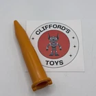 Vintage G.I. Joe Thunderclap 1989 Canon Shell Part Accessory Hasbro ARAH