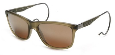 Refined Polished Chopard Men's Sunglasses SCH156M 73MG Olive Green Brown
