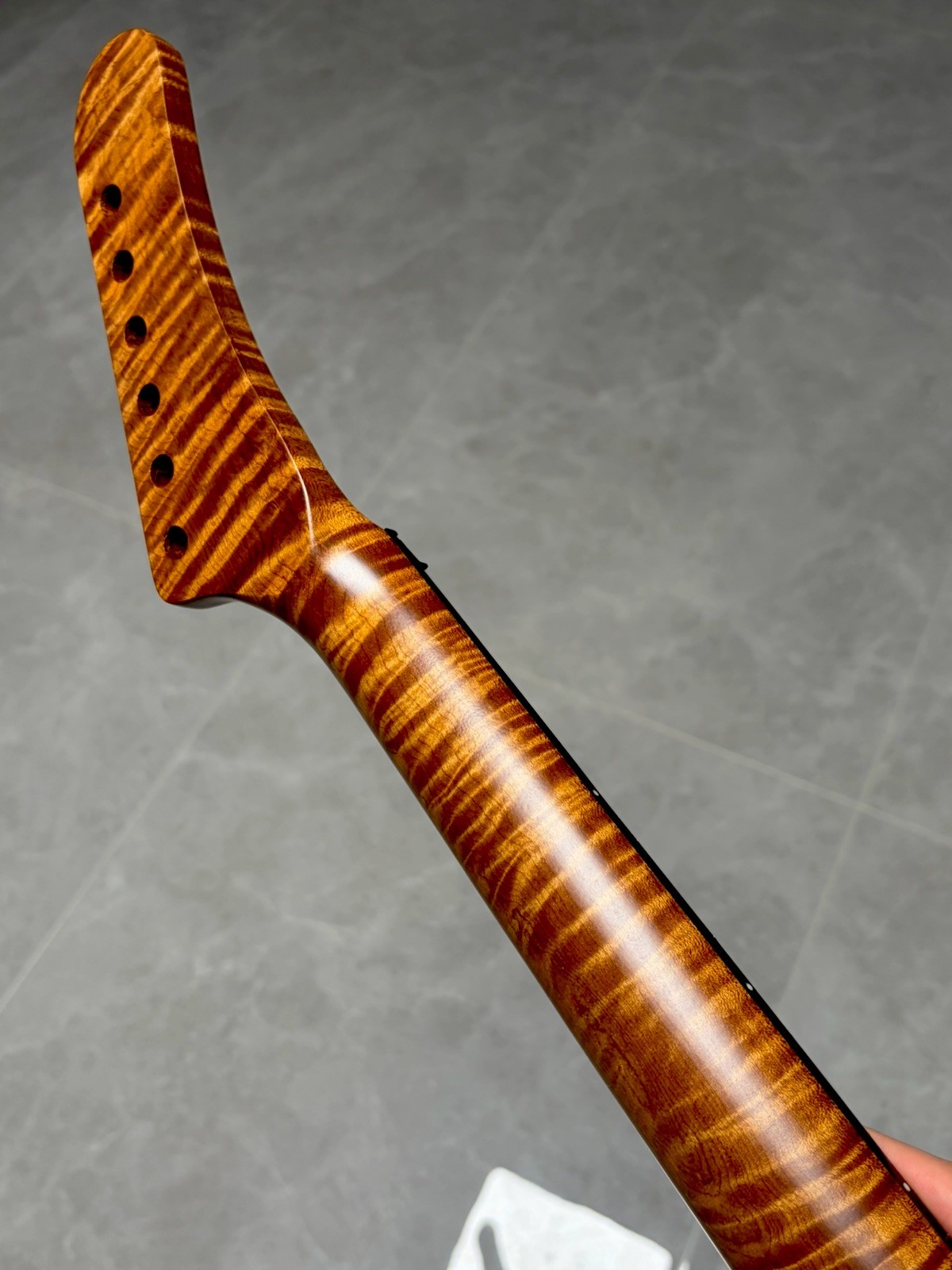Manico chitarra elettrica SS Banana Reverse 22 tasti