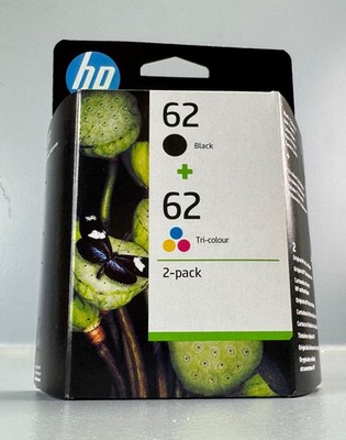 Original HP 62 N9J71AE Multipack 1x Schwarz 1x Farbe HP ENVY 55xx 56xx 76 V1-62