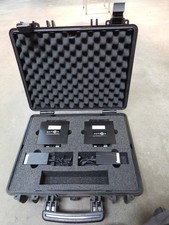 Pair of cased Antrica ANT-36000 HDMI, 3G HD-SDI & Composite video Output decoder