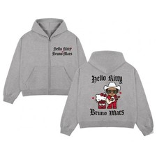 Hello Kitty x Bruno Mar The Romantic Tour Pop-Up 2026 Zip Hoodie