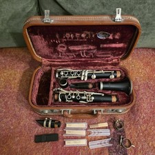 VINTAGE EVETTE BY BUFFET WOOD CLARINET  CASE PARIS FRANCE